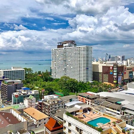 The Base - Large Luxury, 1 Bedroom, Sea View - Pattaya City Centre - 963 Exteriér fotografie